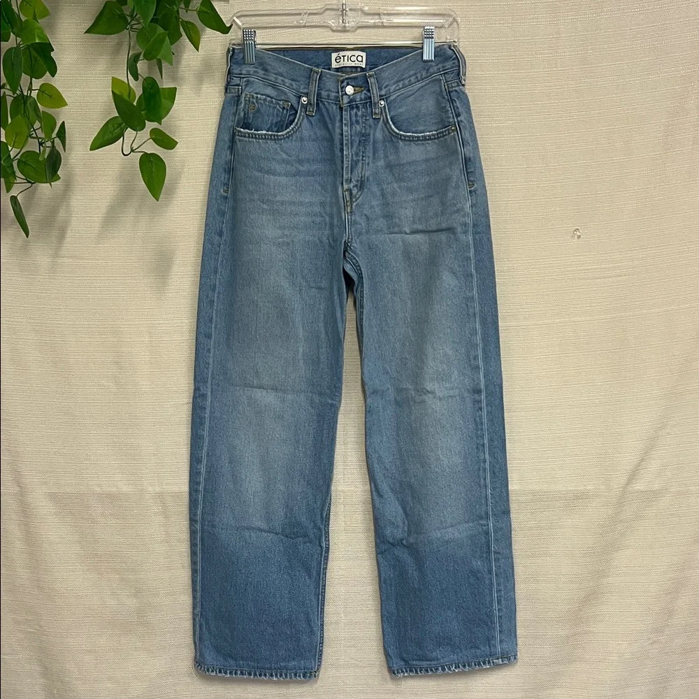 Etica Men's Classic Denim Straight Jeans - Picture 1 of 4